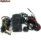 BigBigRoad для Volvo XC90 2015 2016 2017 2018 2019 Автомобильный видеорегистратор двойная камера Wifi DVR FHD 1080P