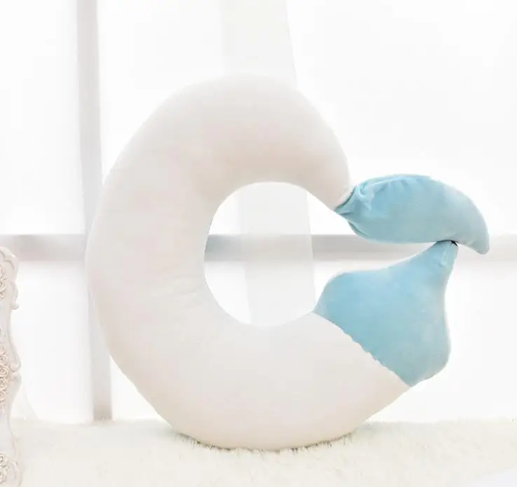 Прекрасный лиса животных Хлопок Плюшевые U форма Шейная Подушка для Путешествия