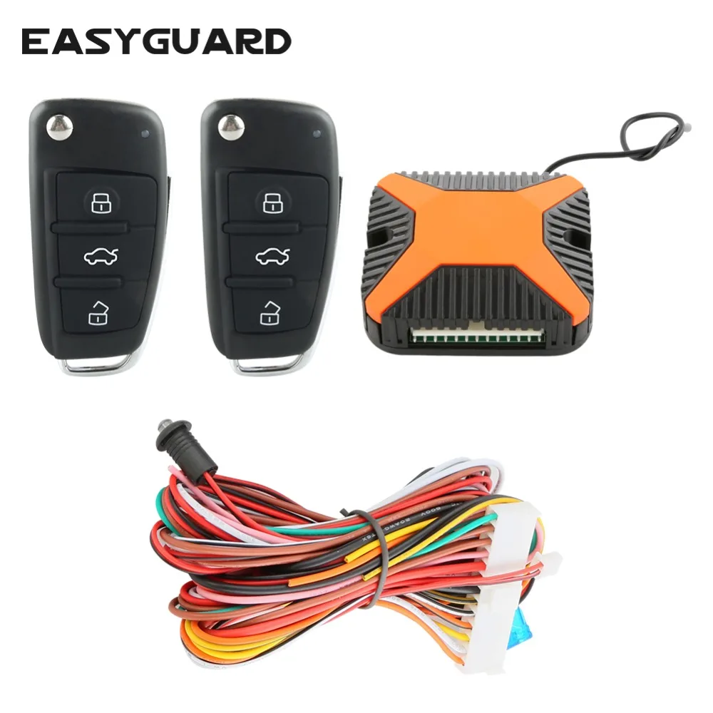 EASYGUARD компания качество автомобилей Автозапуск комплект Дистанционное открытие