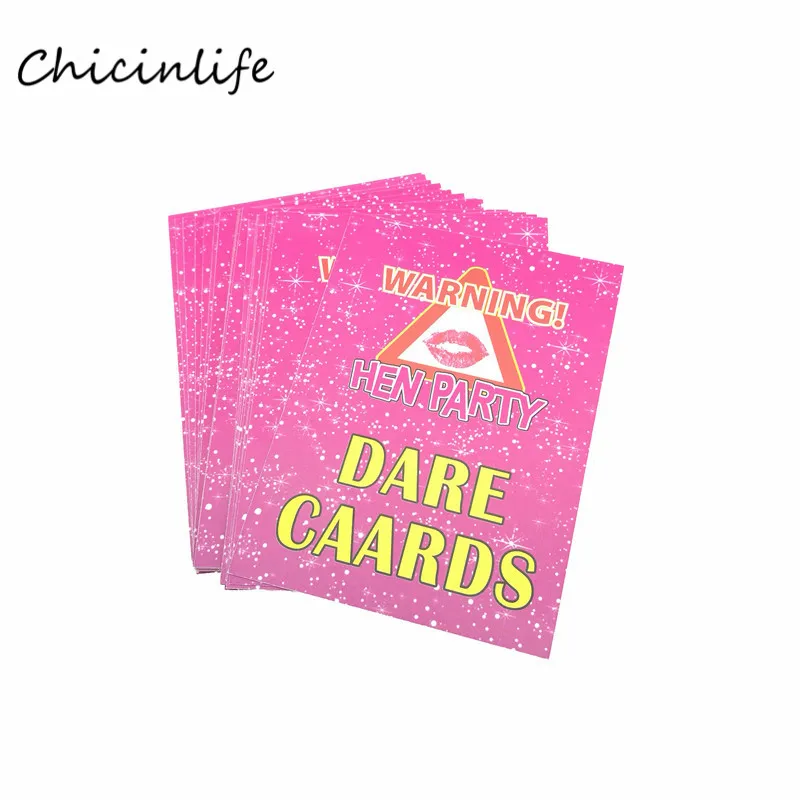 Chicinlife 1 набор Веселая игра открытки для девичника аксессуары женской
