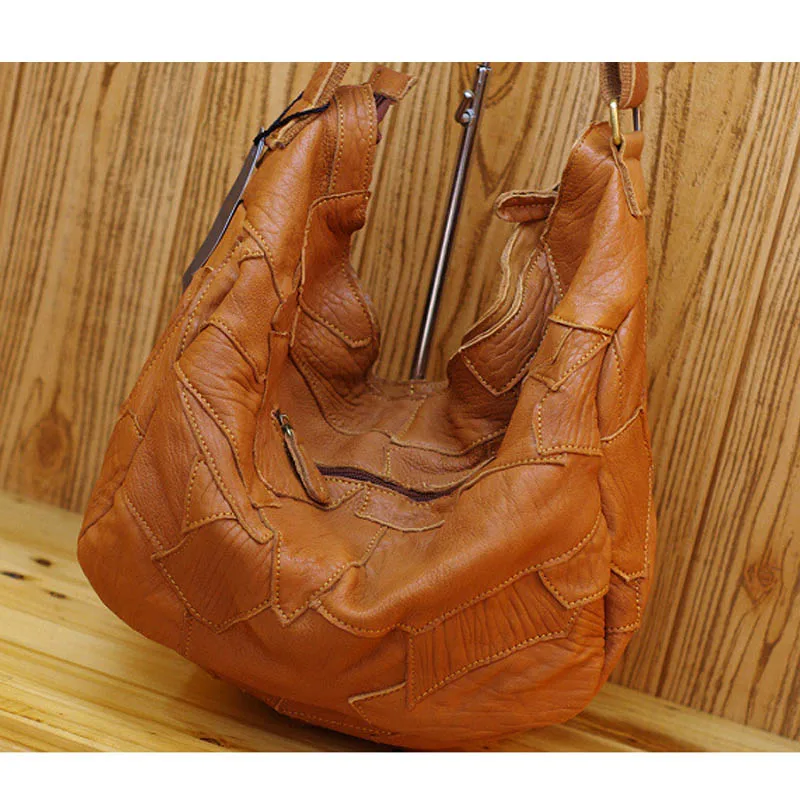 IPinee Асимметричные дизайнерские женские сумки в стиле пэчворк мягкие из