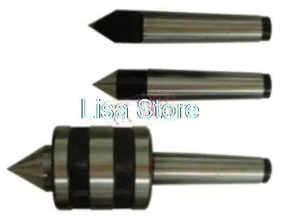 3PCS MT2 Morse Taper Max. RPM 5000 145mm Halved Half Notch Or Full Dead Or Rotary Live Top Center Lathe Turning Tool WorkHolding