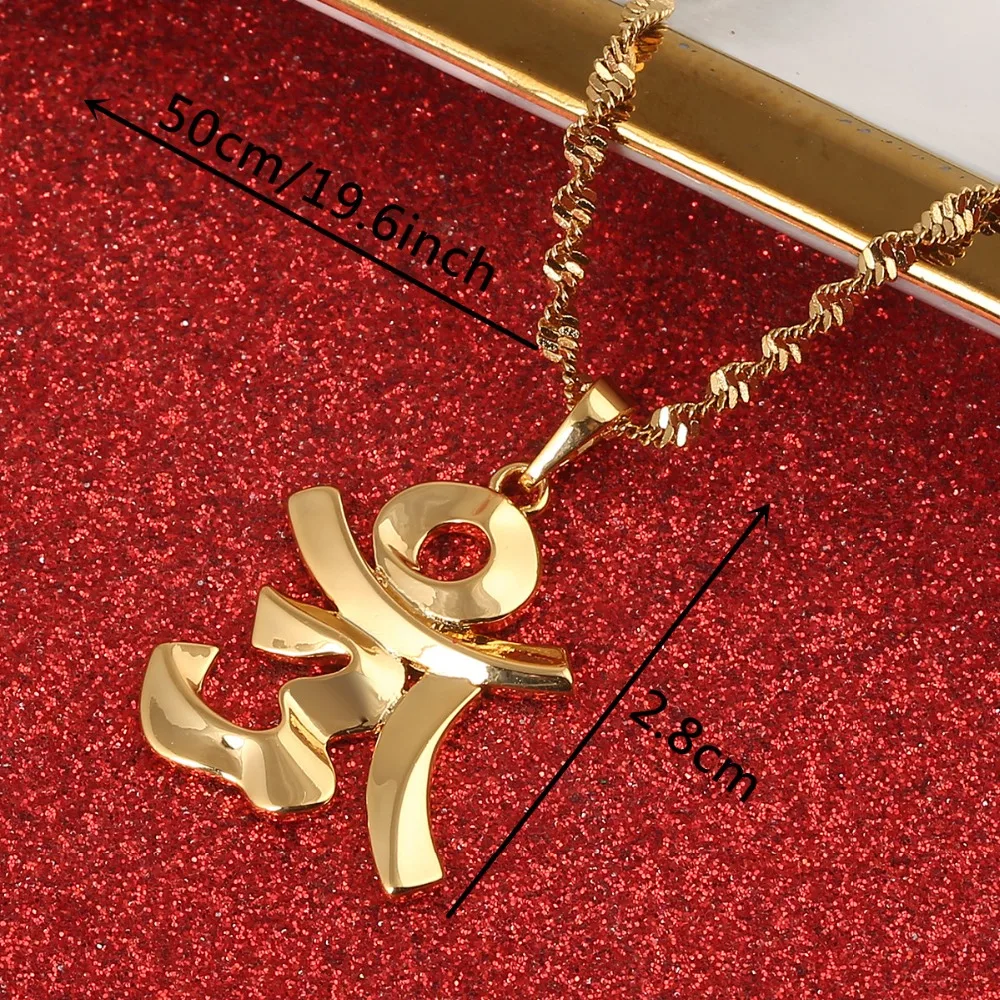 Индийское ожерелье Ом индуизм Йога индийские Винтажные Ювелирные изделия для