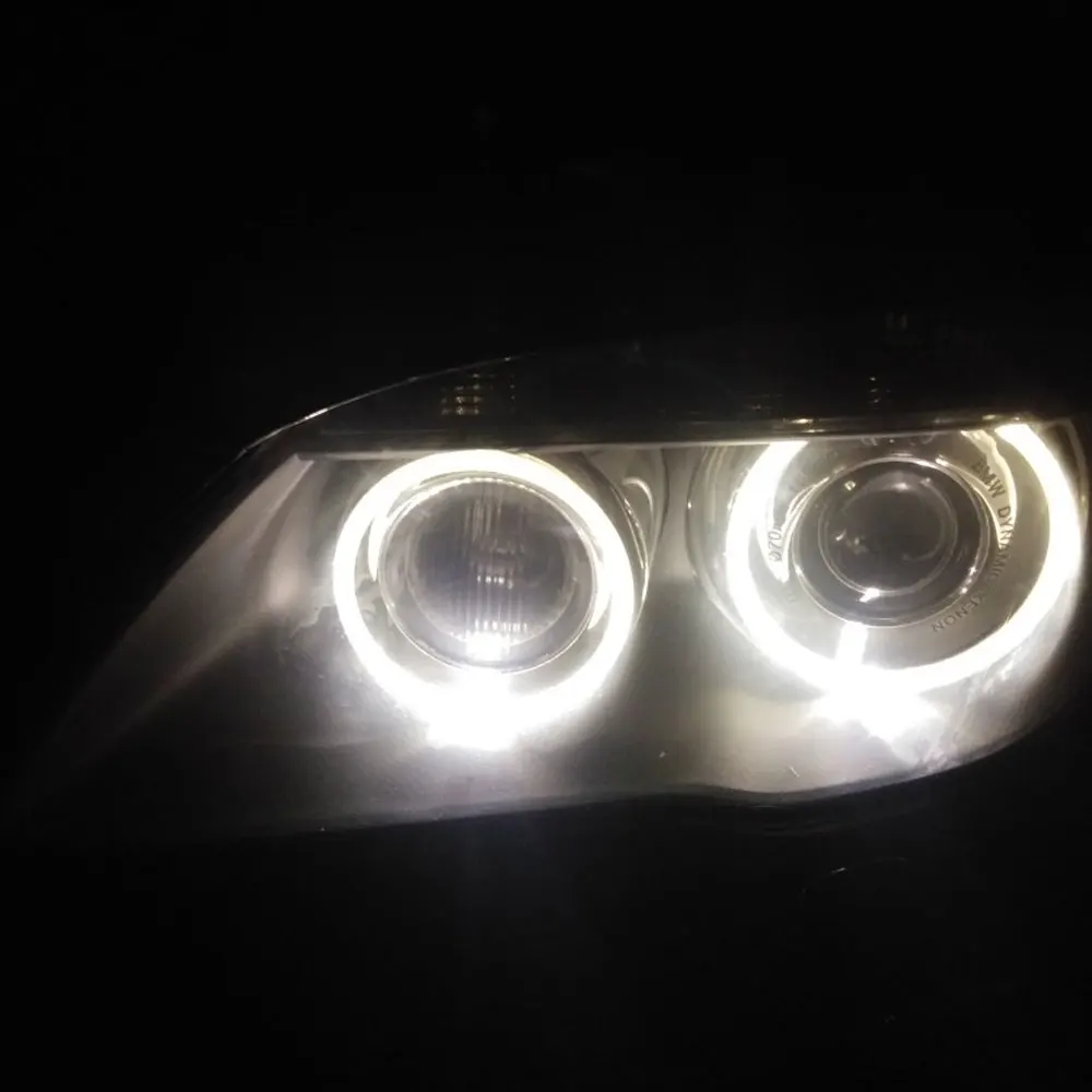 2x Высокая мощность LED Ангельские Глазки Halo кольца огни замена лампы для BMW E60 E61 E63