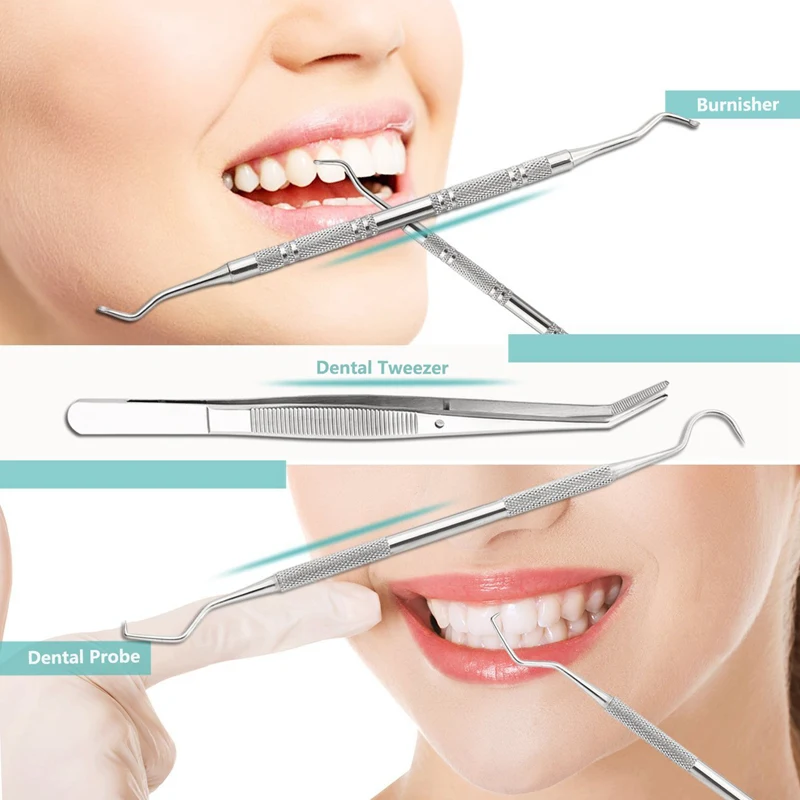 Набор для ухода за зубами 6 шт. набор удаления зубного камня и налета|Бороскопы| |