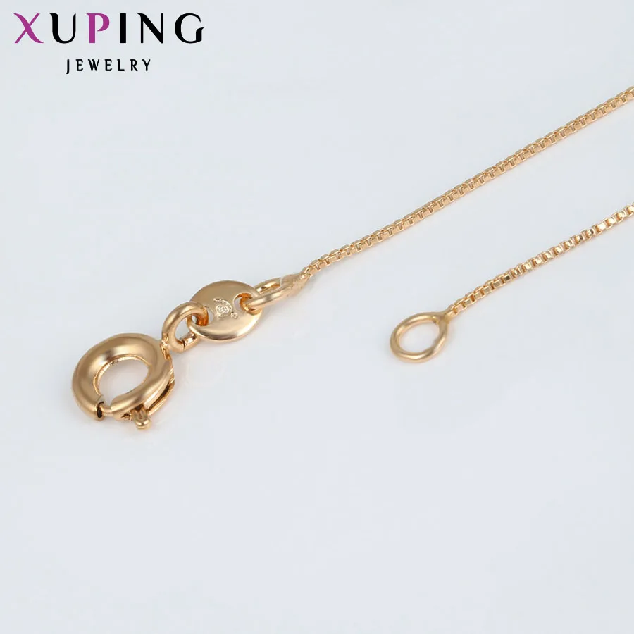 Xuping модное ожерелье Новый Дизайн Большое длинное позолоченное Женская цепочка