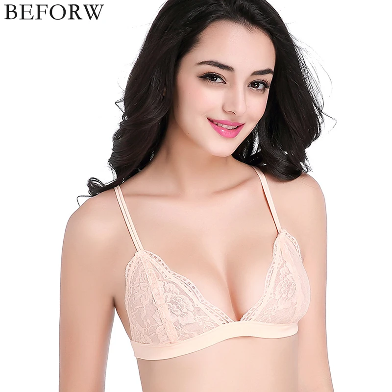 BEFORW сладкий Стиль Кружева сексуальный бюстгальтер Провода Бесплатная Нижнее