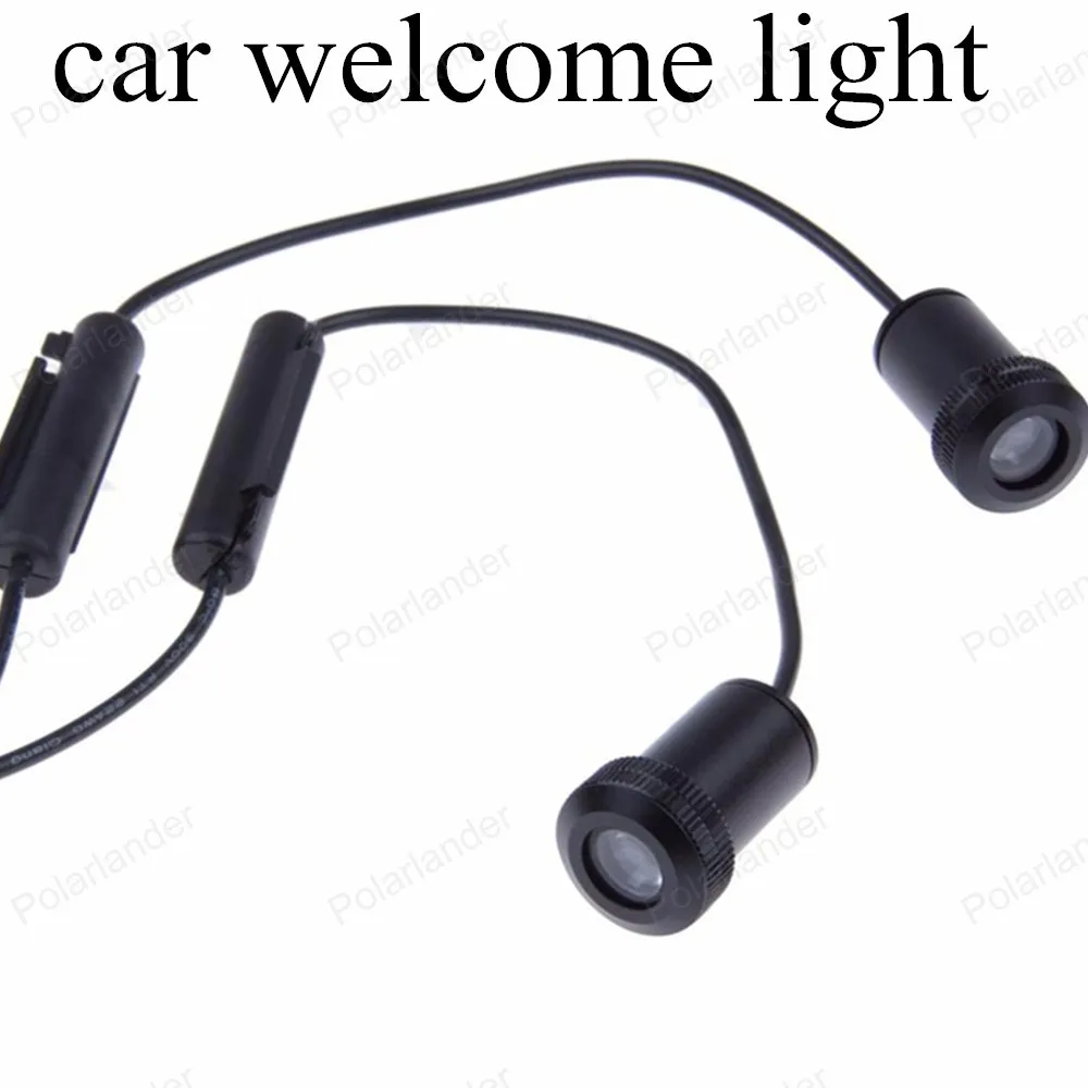 5 Вт прожекторная лампа 2 шт./лот Led авто Логотип Эмблема Лазерная LED дверь