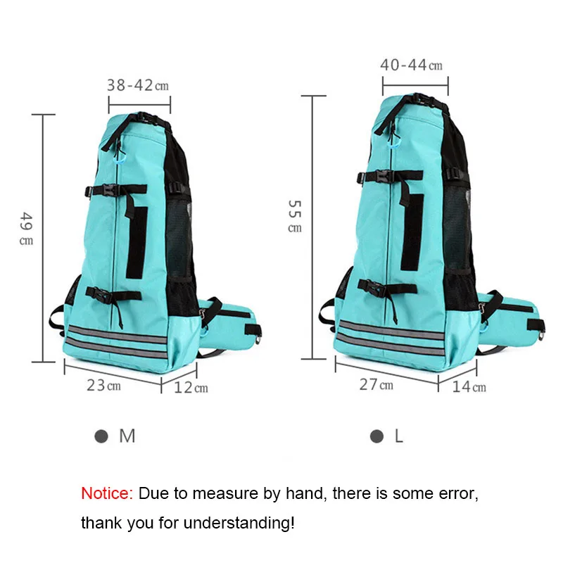 Переносной рюкзак для маленьких собак сетчатая дышащая сумка черного цвета
