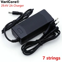 varicore 29 4 v 2a 18650 lithium battery pack charger 7string constant current constant voltage 24v polymer li ion charger