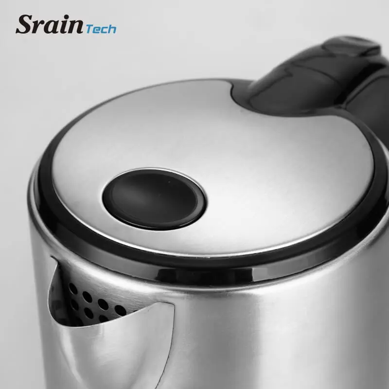 SrainTech 1800 Вт стильный электрический чайник с корпусом из нержавеющей стали 304 л для