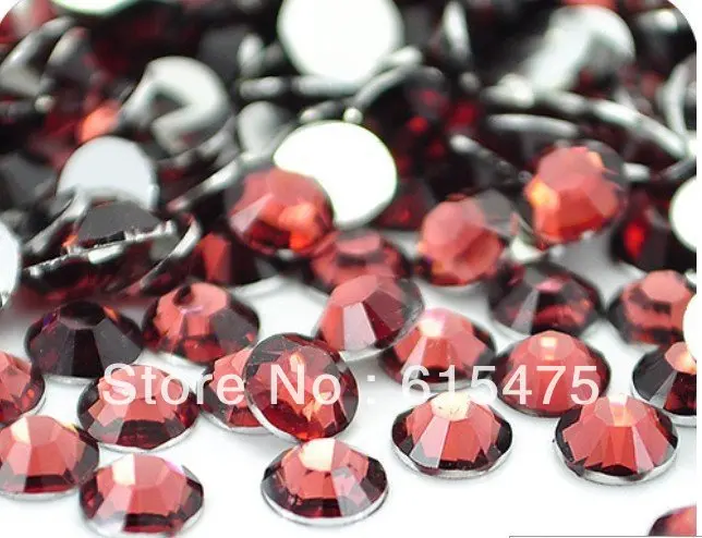 

4mm Red Coffee Color,SS16 crystal Resin rhinestone flatback,Free Shipping 50,000pcs/bag