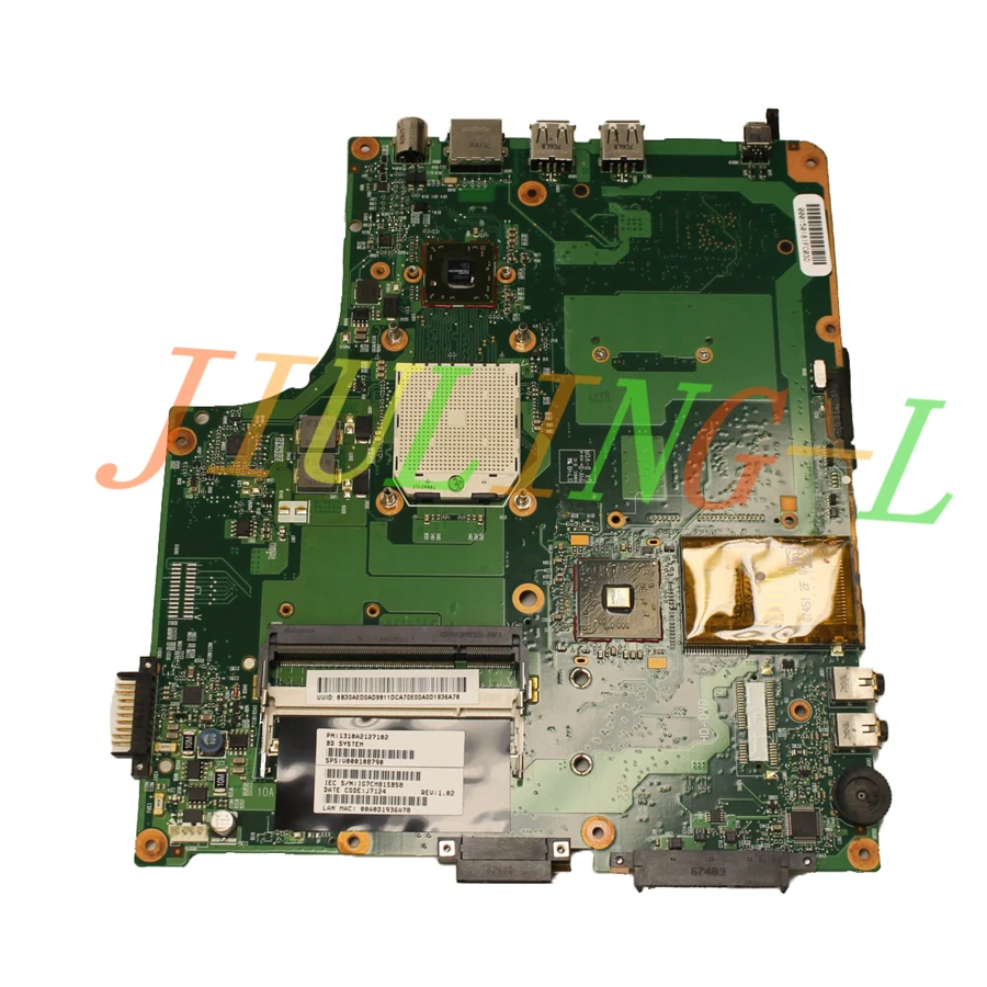 JOUTNDLN для TOSHIBA SATELLITE A200 A215-S582 ноутбук SYS BRD V000108790 6050A2127101 s1 и бесплатный ЦП |
