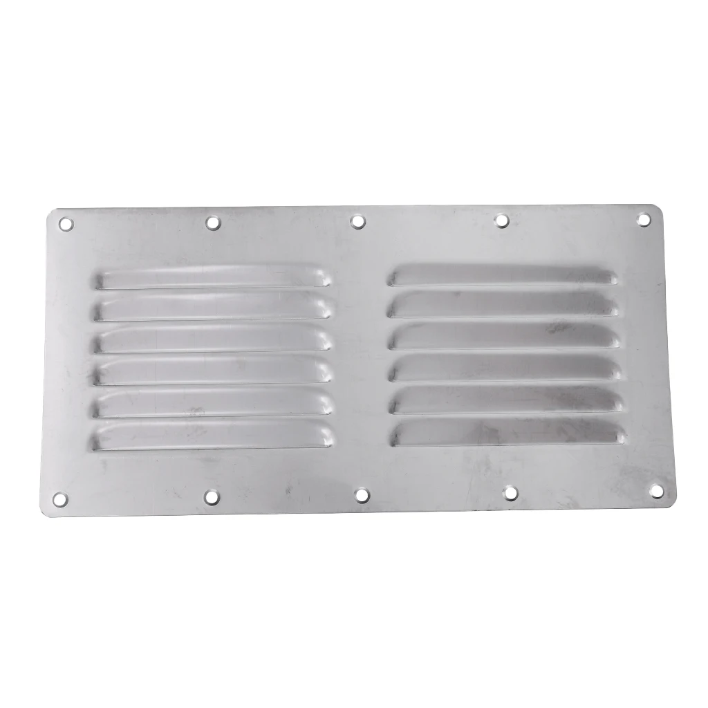 

Boat Louvered Vent Cover Stainless Steel Louver Ventilator Ventilation Yacht Air Vent Cover Boat Accessories Marine 23 x 11.5 cm