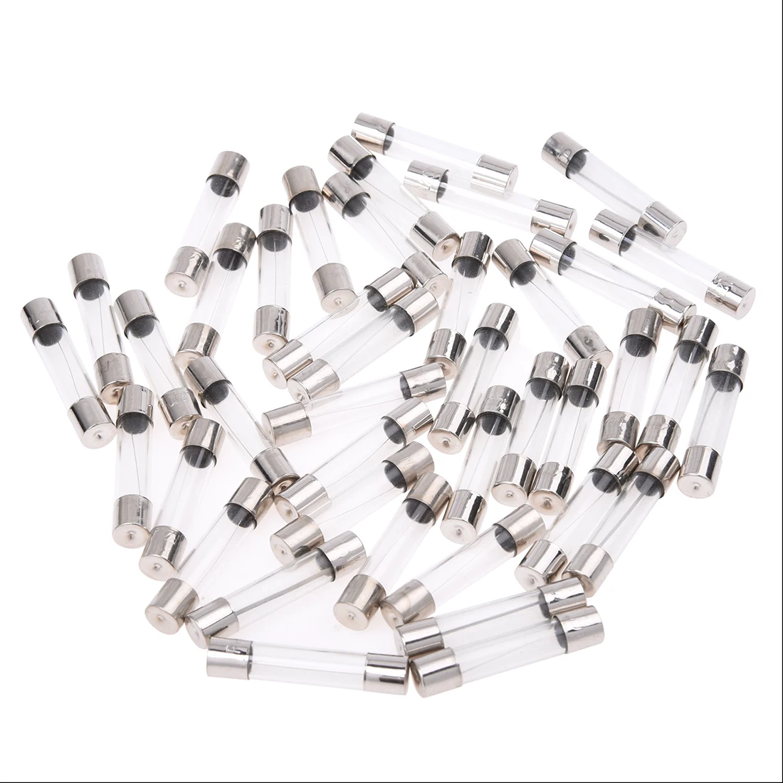 40 шт. стеклянные трубчатые предохранители 250 В 2 А 4 а 5 15 6 х30 мм|tube fuse|glass tube fusefuse 6x30mm