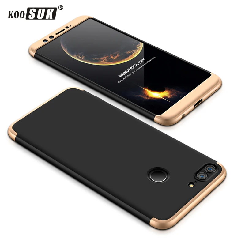 Полноразмерный защитный чехол для Huawei Honor 9 Lite задняя крышка модный матовый