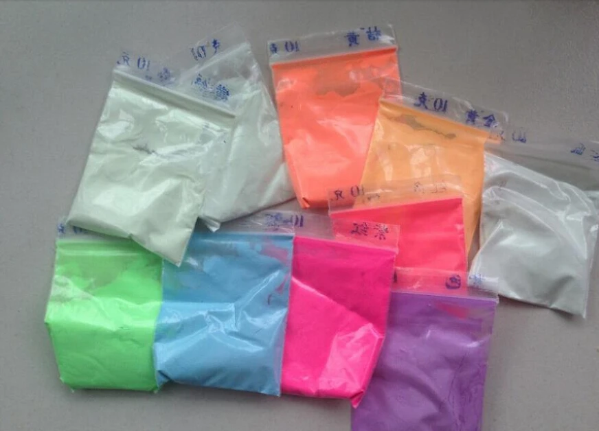 13 видов цветов отсутствие радиации светящийся яркий порошковый флуоресцентный