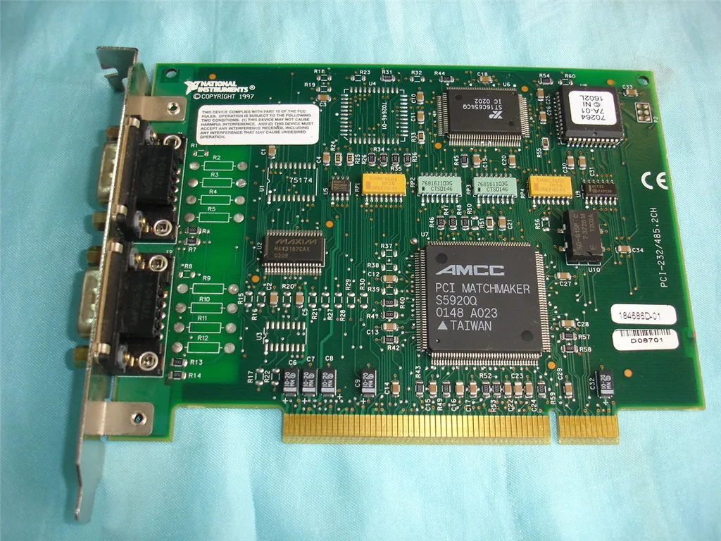 Для 90% новой американской компании NI's PCI 232/485.2CH RS 232 2 последовательная карта
