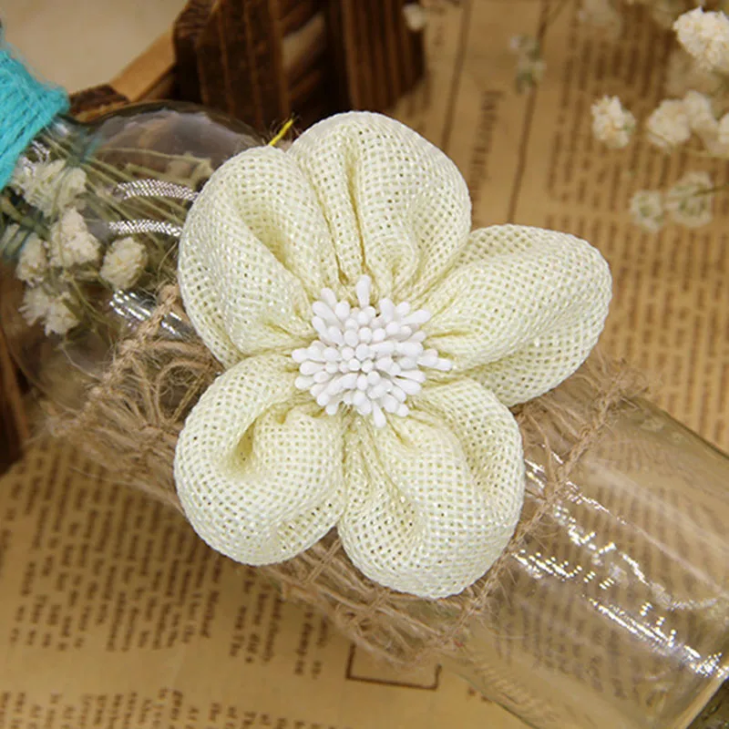 2019 DIY Hemp Flowers 8CM Paper Rose For Wedding &amp Event Decorations Backdrops Deco Baby Nursery Fashion Show Video Tutorials | Дом и сад
