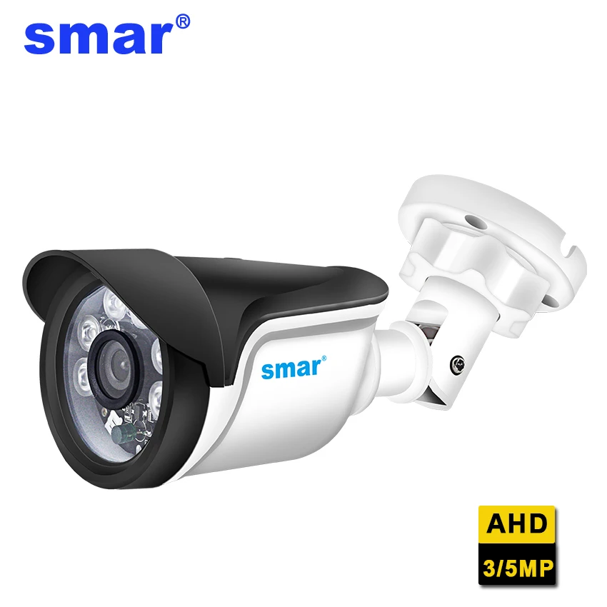 

Smar Super HD 3MP/5MP Bullet AHD Camera Surveillance CCTV Analog Camera High Resolution IR Cameras PAL NTSC Outdoor Video Camera