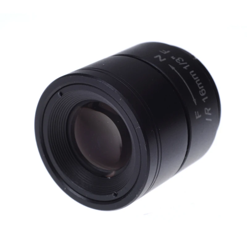 Объектив для системы видеонаблюдения 16 мм 20 градусов 1/3 дюйма F1.2|lens thickness|lens filmlenses