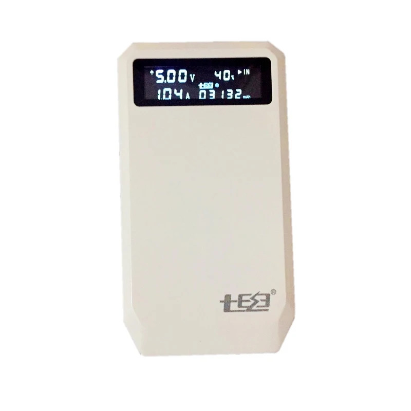 QD183 TYPE-C QC 2,0 3,0, для мобильного телефона, универсальные Мощность банка коробки 5В 9В 12В, Перезаряжаемые 18650 Быстрая зарядка Батарея с тестером емкости