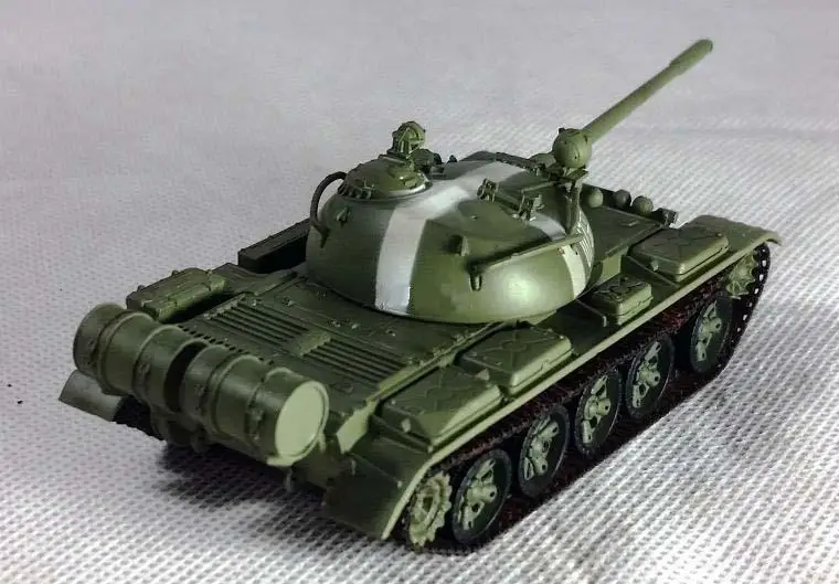 Военный T 55 СССР русский Танк Весна 1968 1:72 готовая легкая модель| |