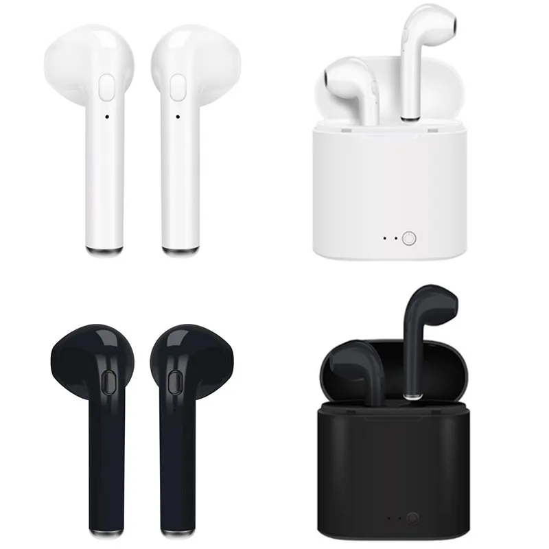 I7 i7s TWS Min беспроводные bluetooth наушники для iPhone samsung S6 S8 Xiaomi 5 6 7 8 Redmi Note huawei LG|Наушники