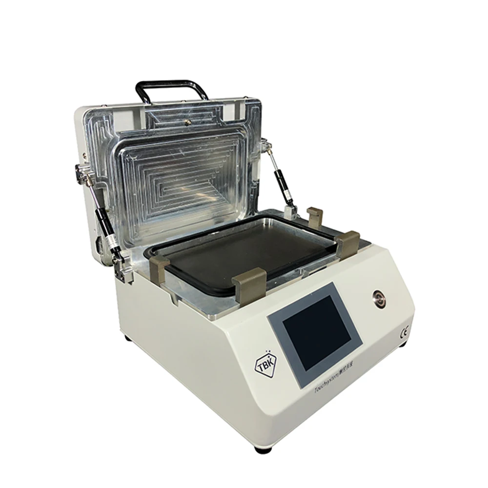 TBK 808M мини 10 дюймов машина для ламинирования Встроенный вакуумный насос удаления