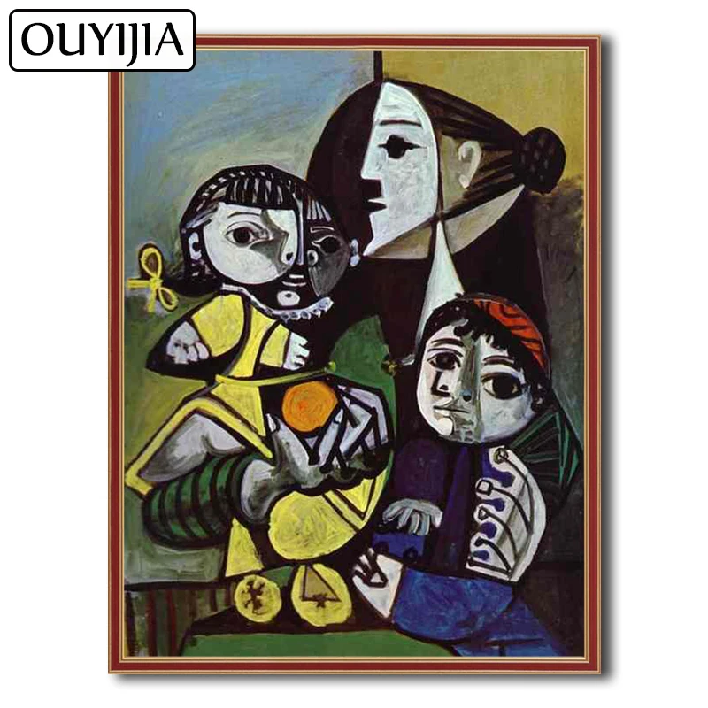 Алмазная 5D абстрактная картина OUYIJIA Oil Picasso мозаика с изображением персонажа