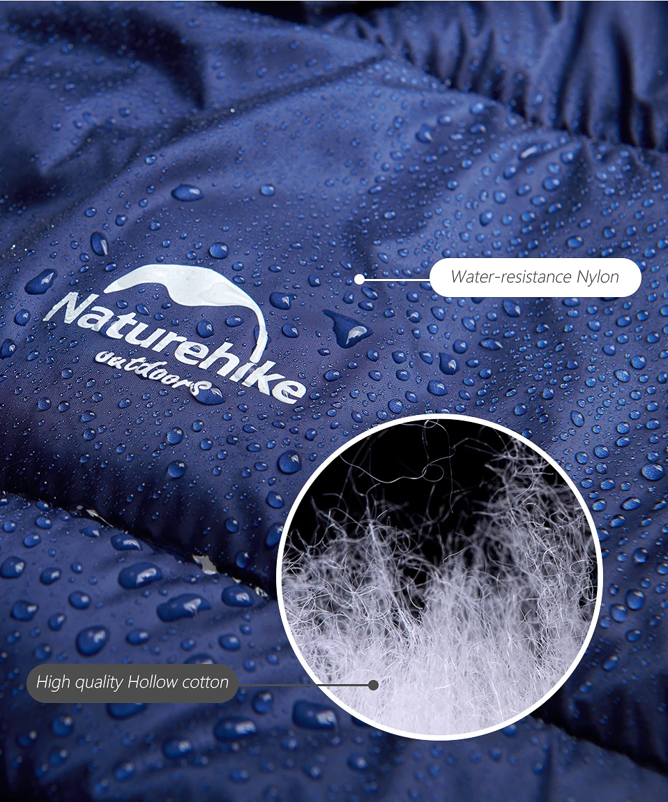Naturehike плащ стиль ленивый спальный мешок водонепроницаемый портативный кемпинг спальный мешок альпинизмом складные пончо спальные мешки