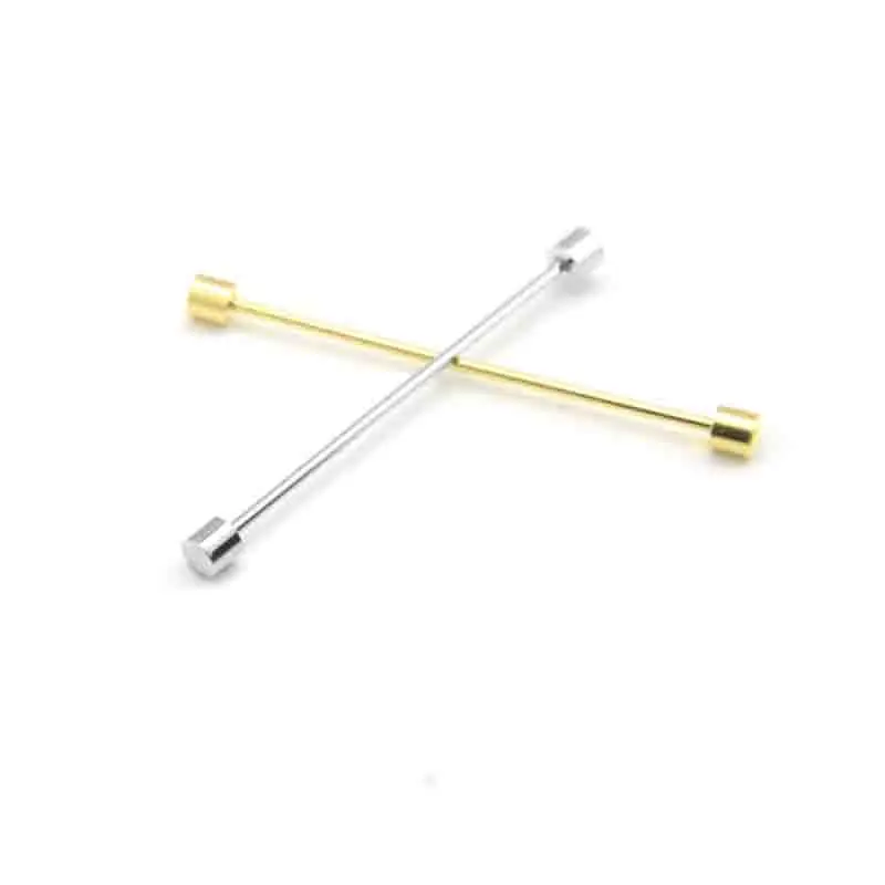 Midger Модные мужские костюмы воротник булавки зажим Повседневный покрытый иглой