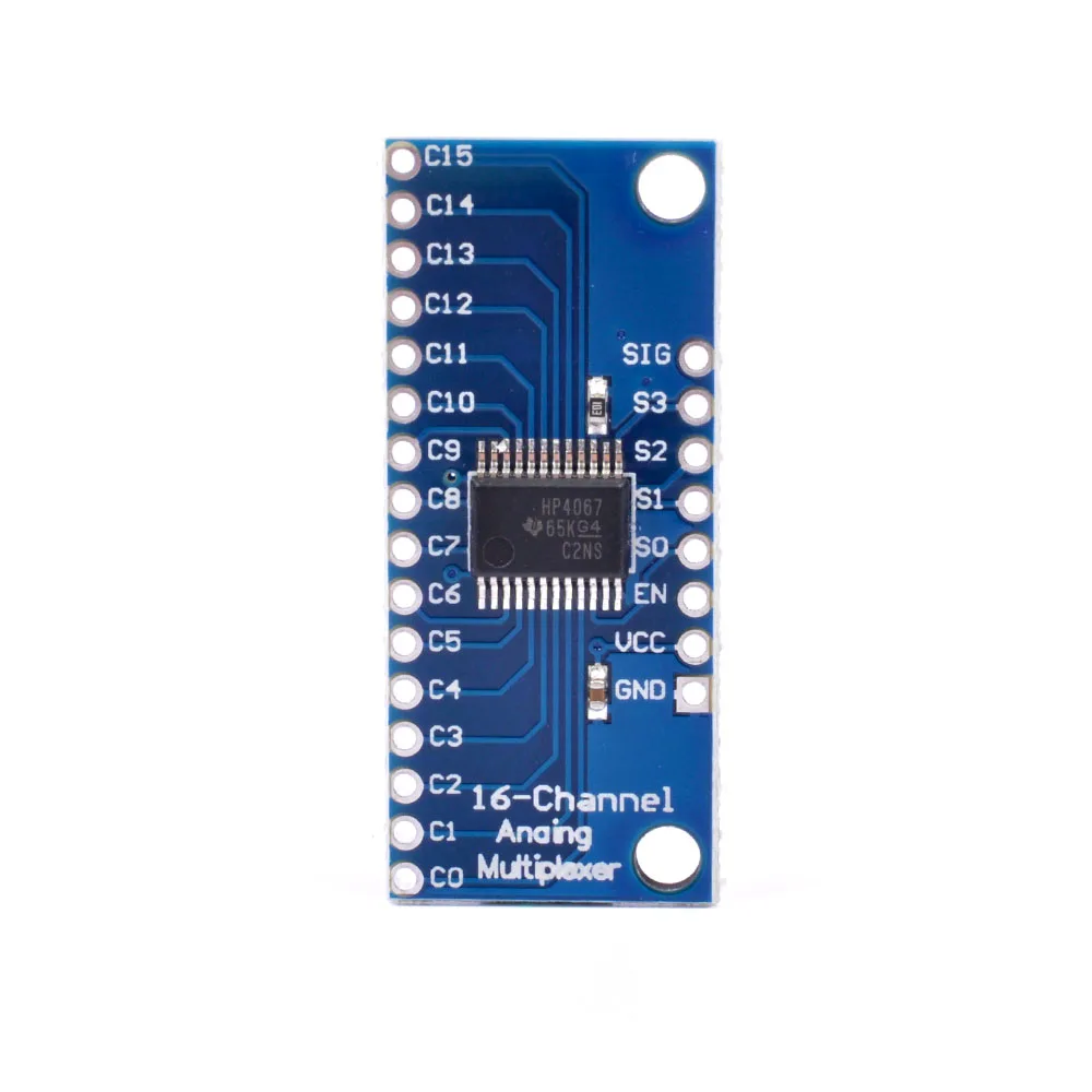 2 шт. CD74HC4067 высокое Скорость КМОП-матрица 16 каналов аналоговый мультиплексор с