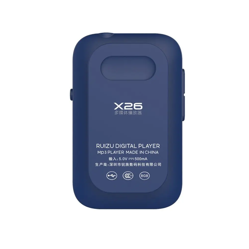 Новый спортивный MP3 плеер с Bluetooth 8 ГБ мини портативный музыкальный без потерь FM