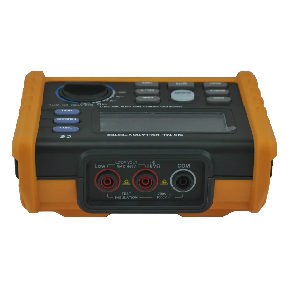 Цифровой Аналоговый тестер сопротивления изоляции MS5205 2500 0 01 г Ом|megger meter|insulation