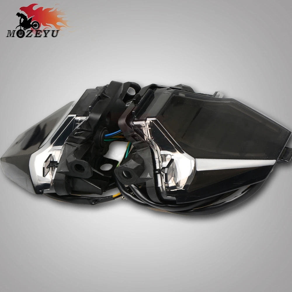 Для YAMAHA YZF R25 R3 MT07 YZFR3 MT 07 мотоциклетная Встроенная светодиодная задняя фара