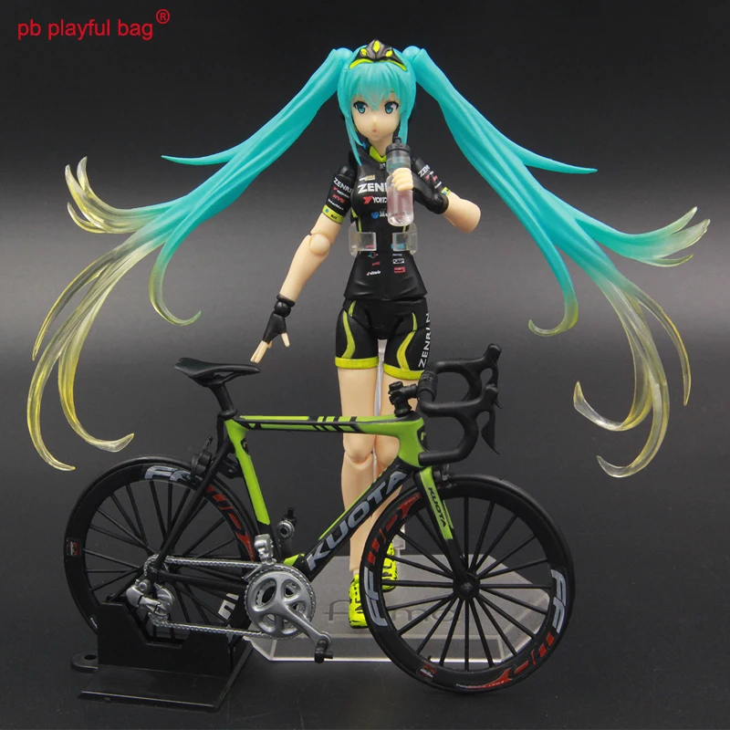 

Hot selling Figma307ChuYin future2015 about14CM PVC action figure one piece anime figurine racingcar TeamUKYO to assist Ver aa08