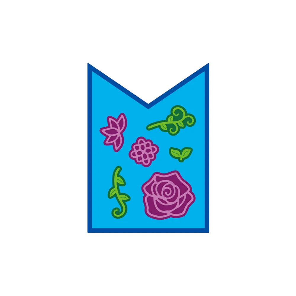 Metal Cutting Dies for DIY Scrapbooking Decorative Embossing Christmas Craft Flower Leaf Greeting Card making new clear | Дом и сад