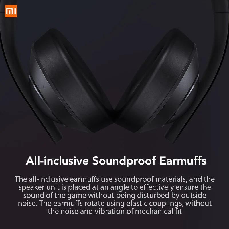 Xiaomi игровая гарнитура 7 1 объемный звук зеленые светодиодные наушники с двойным