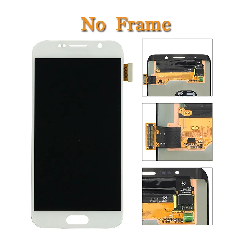 100% Оригинальный дисплей без битых пикселей 5 7 ''для Samsung Galaxy S6 Edge Plus G928 G928F ЖК с
