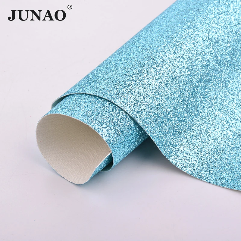 JUNAO 20x34 см блестящий золотой цвет искусственная кожа блестящая ткань PU кожзам