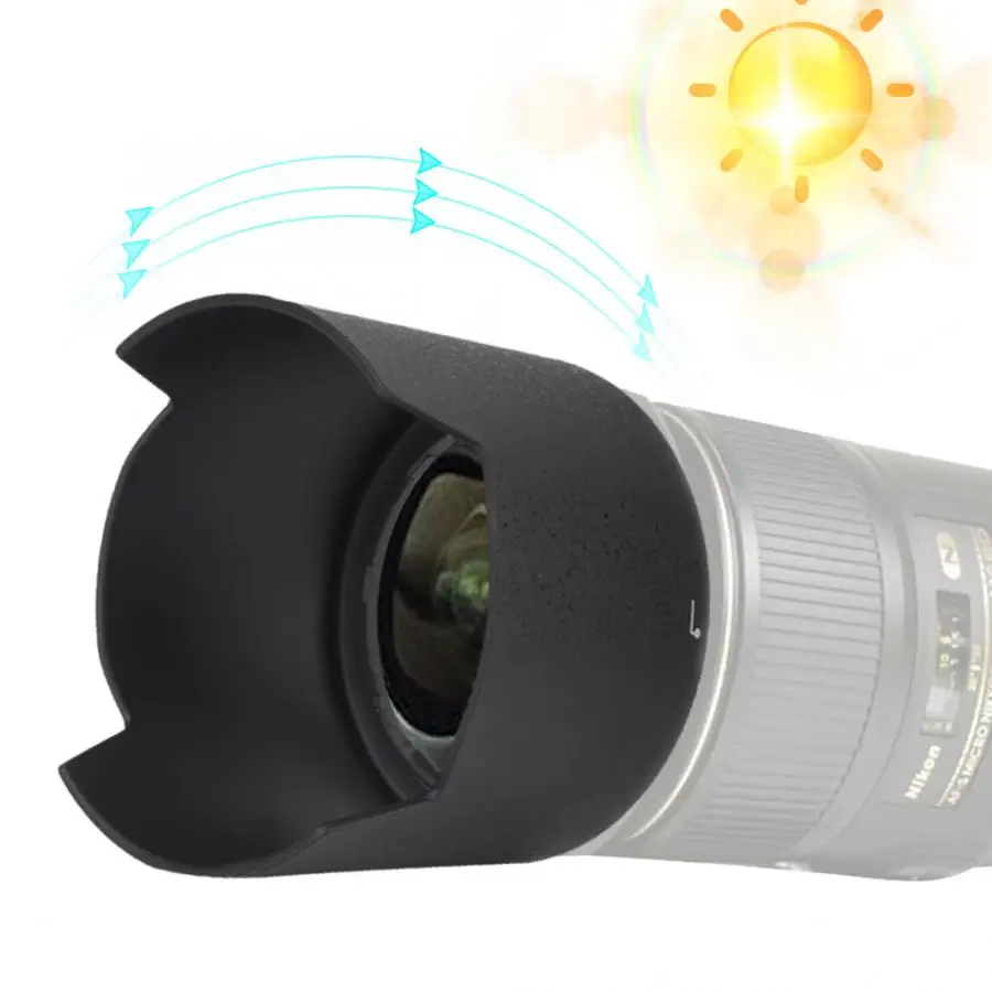 HB-38 Lens Hood Fit for AF-S Micro 105mm f/2.8G IF-ED VR | Электроника