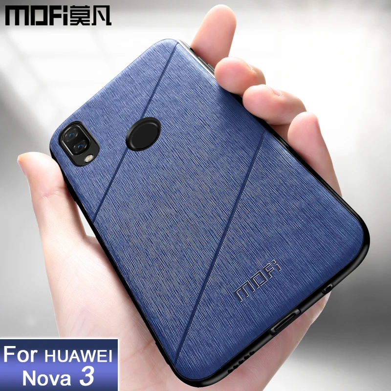 Чехол MOFi для Huawei Nova 3 противоударный чехол задней панели 3e Роскошные Защитные