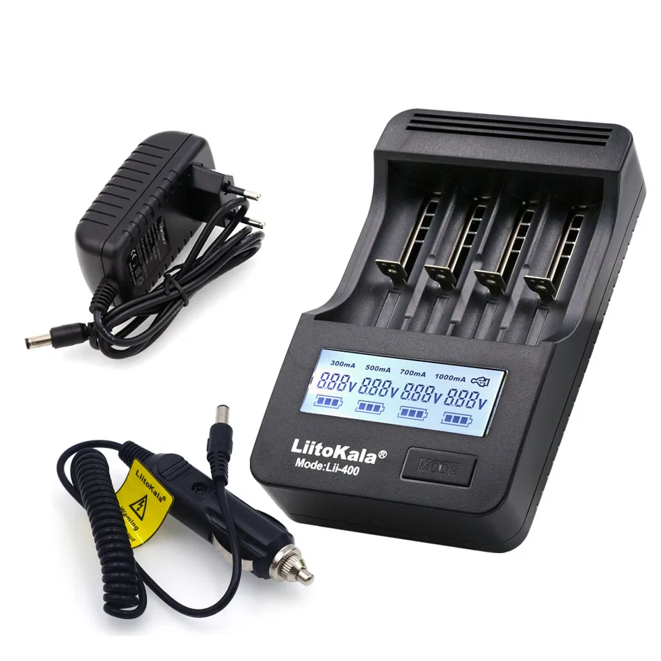 Джойстик Lii-500 ЖК-дисплей 3,7 v 18650 18350 18500 16340 17500 25500 10440 14500 26650 1,2 V AA AAA зарядное устройство для никель-металл-гидридных и литиевых-ма/ч. аккумулятор ladeger