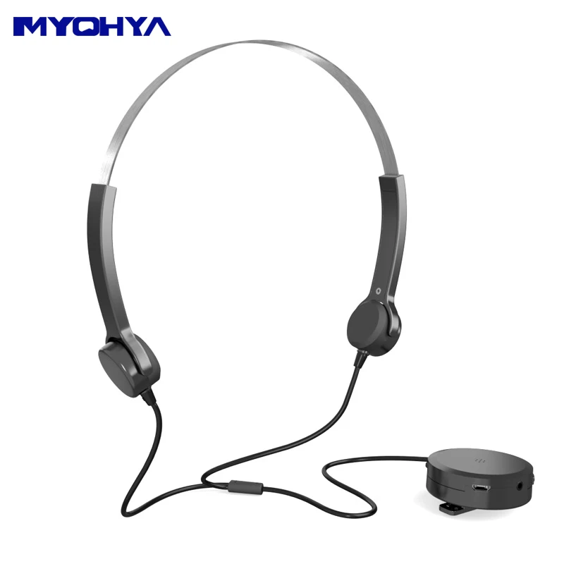 MYOHYA, оптимальные наушники для костной проводимости, слуховые аппараты, гарнитура для костной проводимости, аудиофон, подарок для глухих, для проблем со слухом