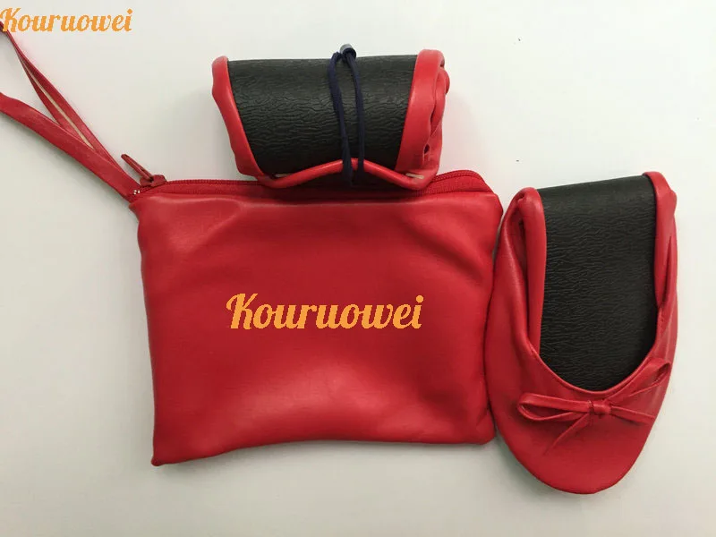 Бесплатная доставка! 2015 недорогие складывающиеся балетки с сумкой | Обувь