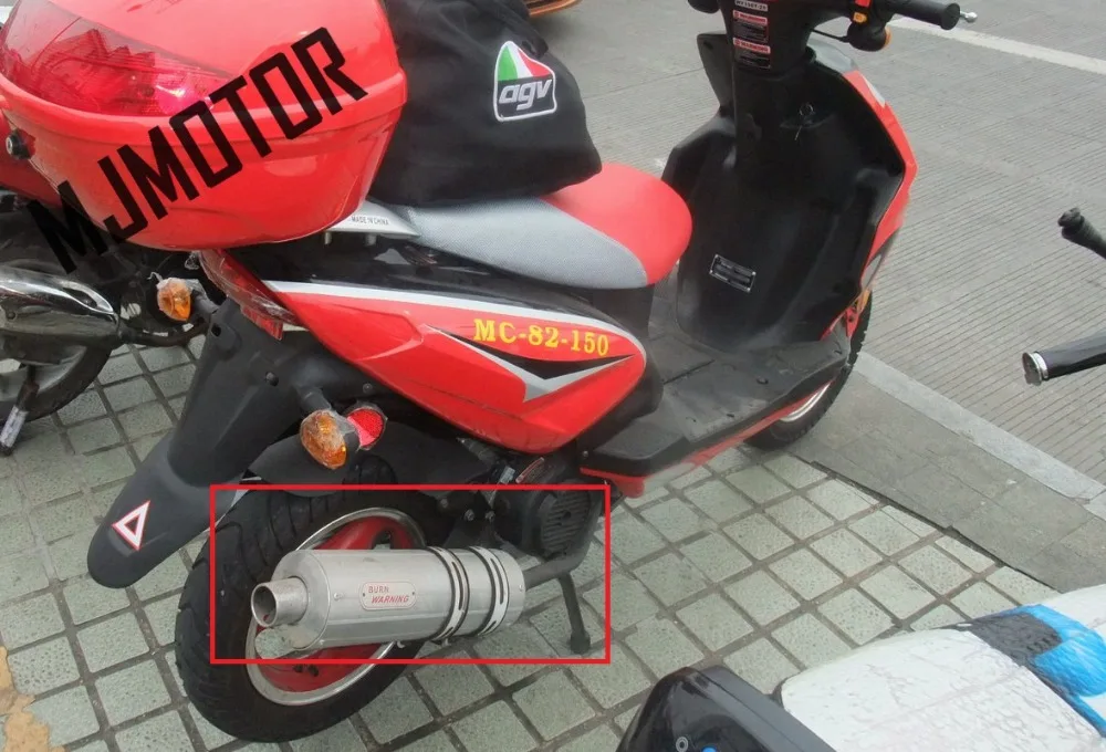 Зажимное кольцо для выхлопных газов мотоцикла (2 шт./компл.) GY6 Chinese Keeway QJ150 скутера
