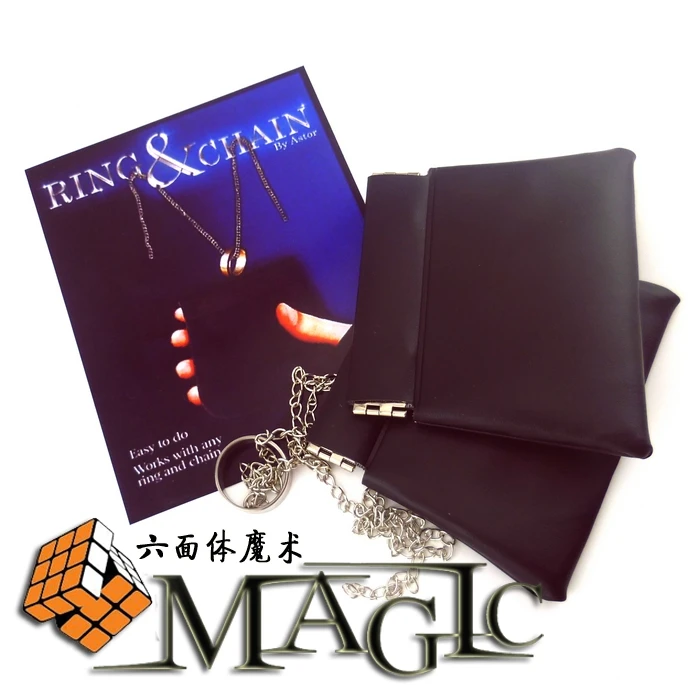 

ring and chain by astor magic / magic street close-up magic trick