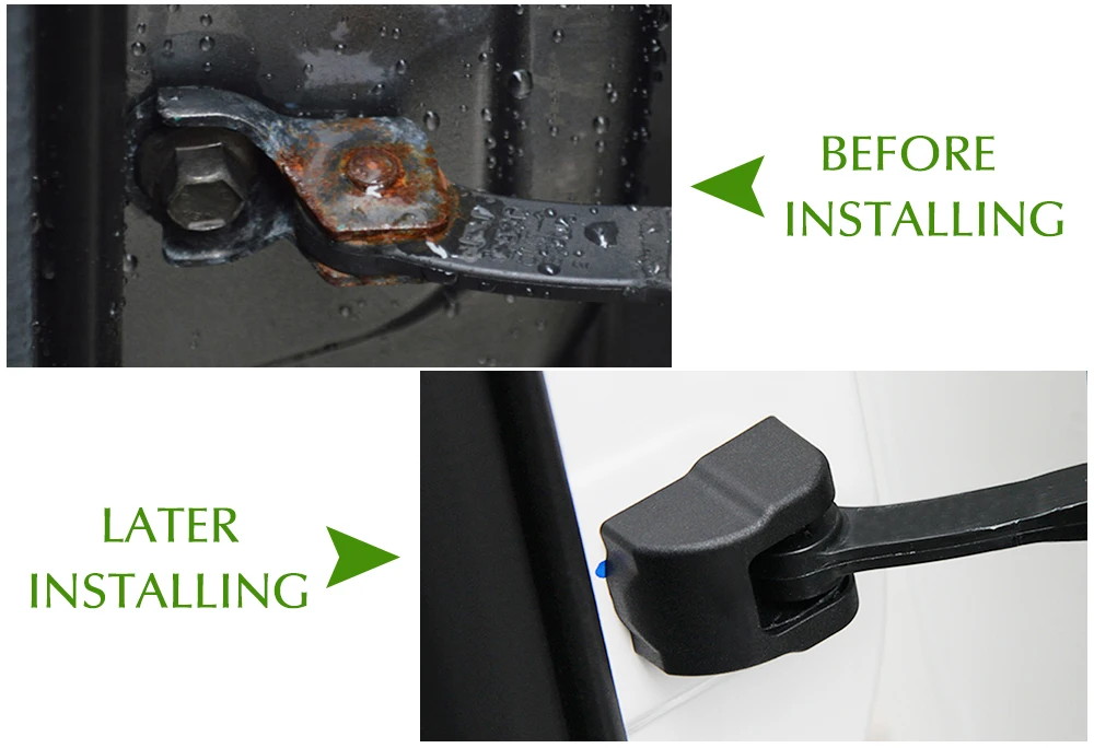 Автостайлинг AndyGo защита для дверного замка из АБС пластика наклейка с замком Ford