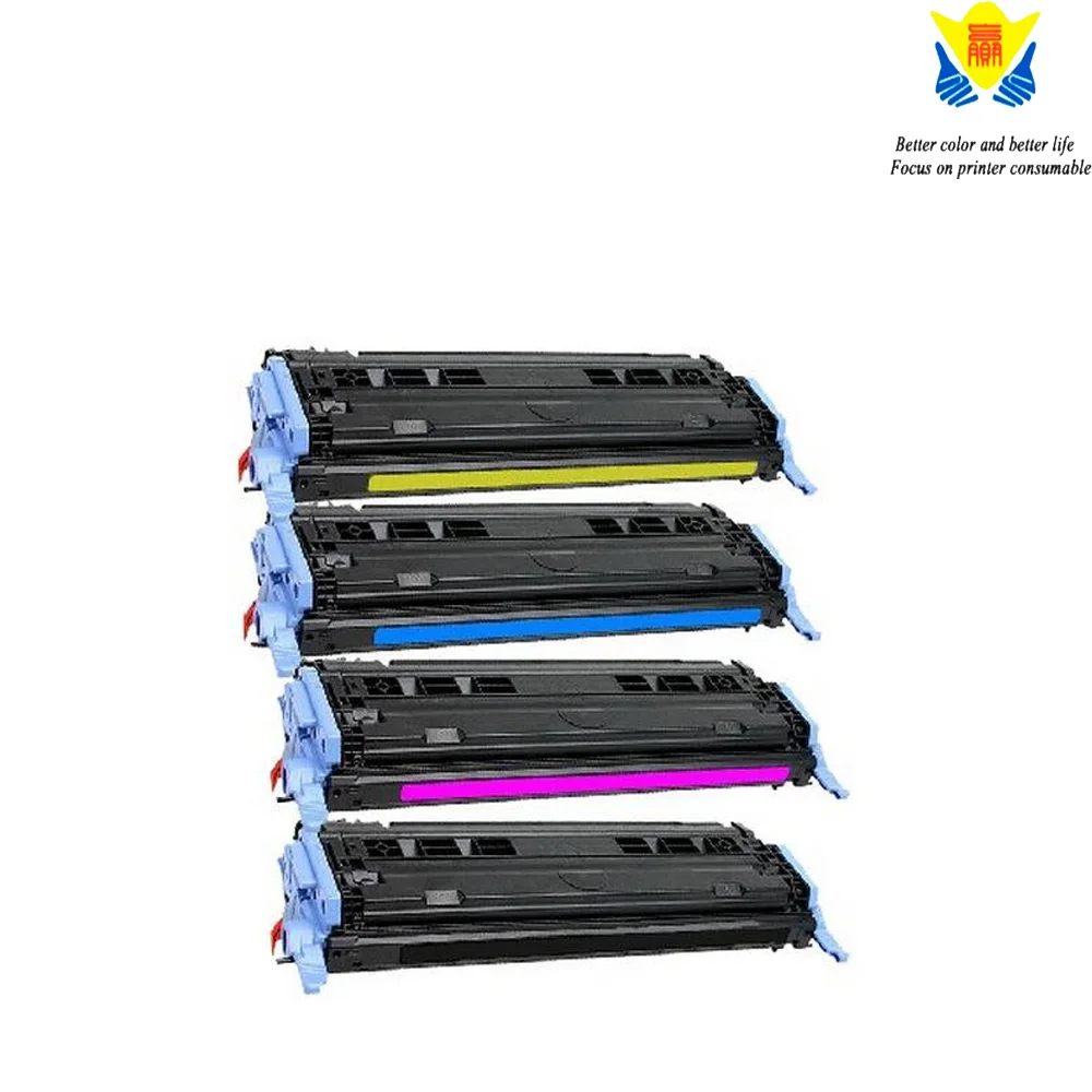 Картридж с тонером JIANYINGCHEN Q6000A Q6001A Q6002A Q6003A для замены HPs Color Laserjet 1600 2600 2605(4 шт.)|toner
